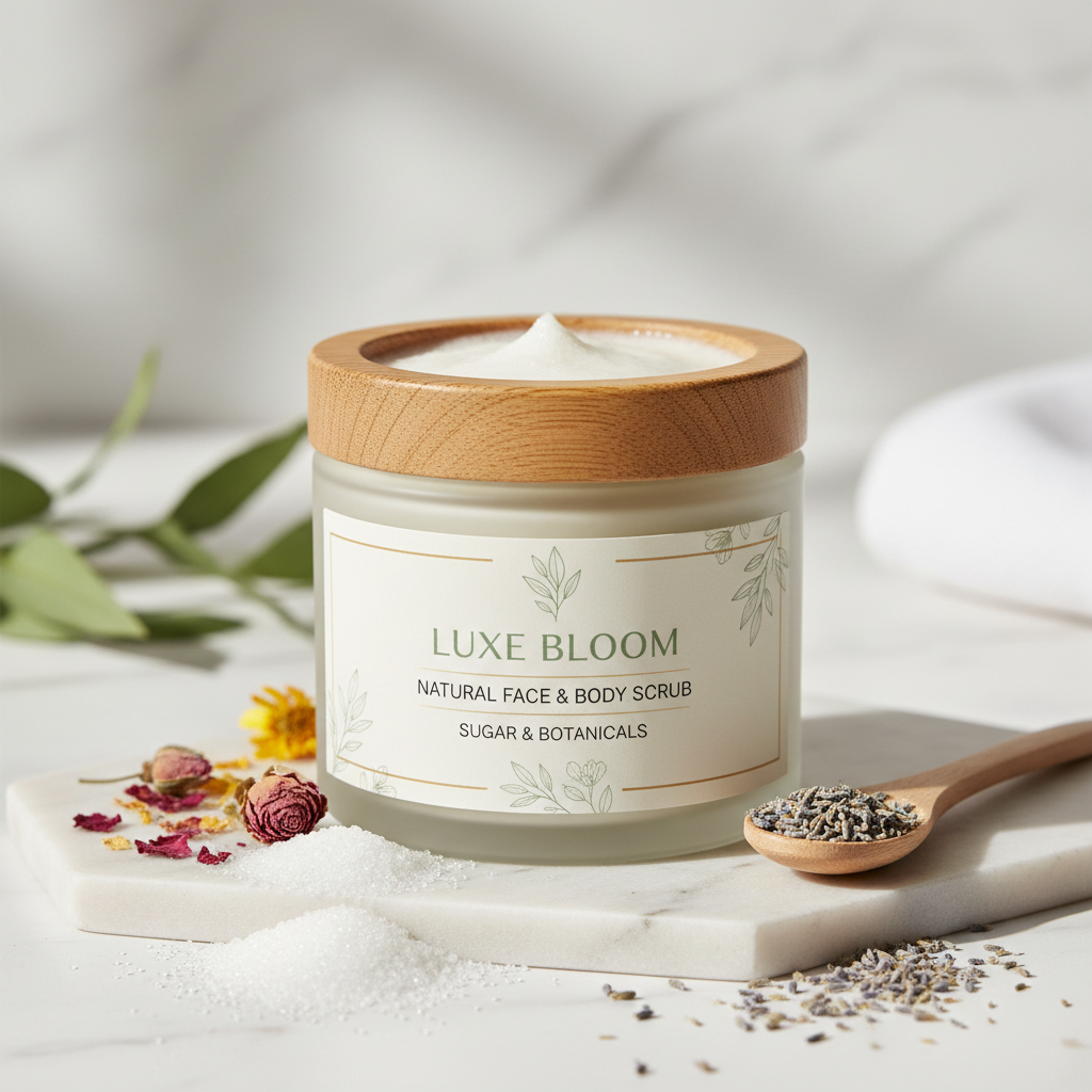 Natural Face & Body Scrub